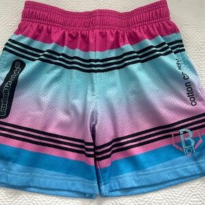Baseball Lifestyle 101 Cotton Candy shorts YM Youth Medium